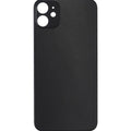 iPhone 11 Back Glass Door without Camera Lens Black (OEM PULL)