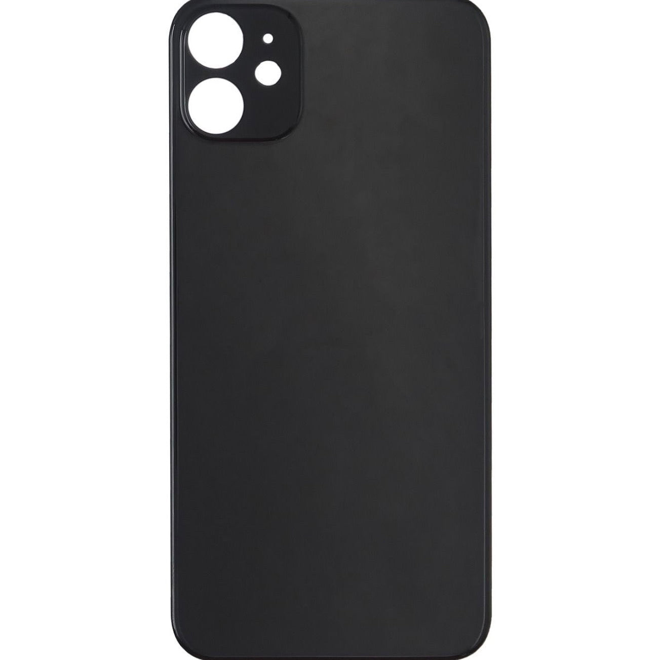 iPhone 11 Back Glass Door without Camera Lens Black (OEM PULL)