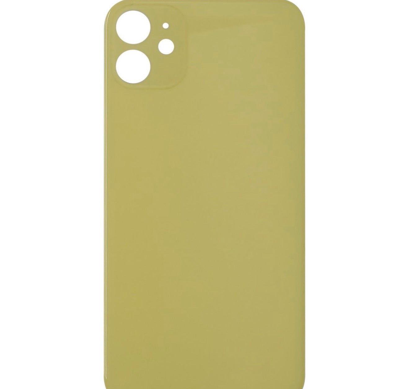 iPhone 11 Back Glass without Camera Lens Yellow (OEM PULL)
