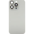 iPhone 15 Pro Back Glass W/Steel Plate Natural Titanium (OEM PULL)