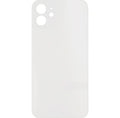 iPhone 12 Back Glass Door without Camera Lens White OEM PULL
