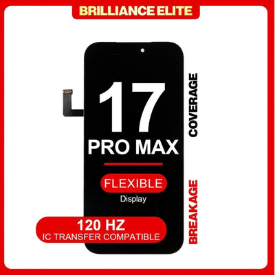 iPhone 17 Pro Max LCD With Touch Black Soft OLED (120 HZ)
