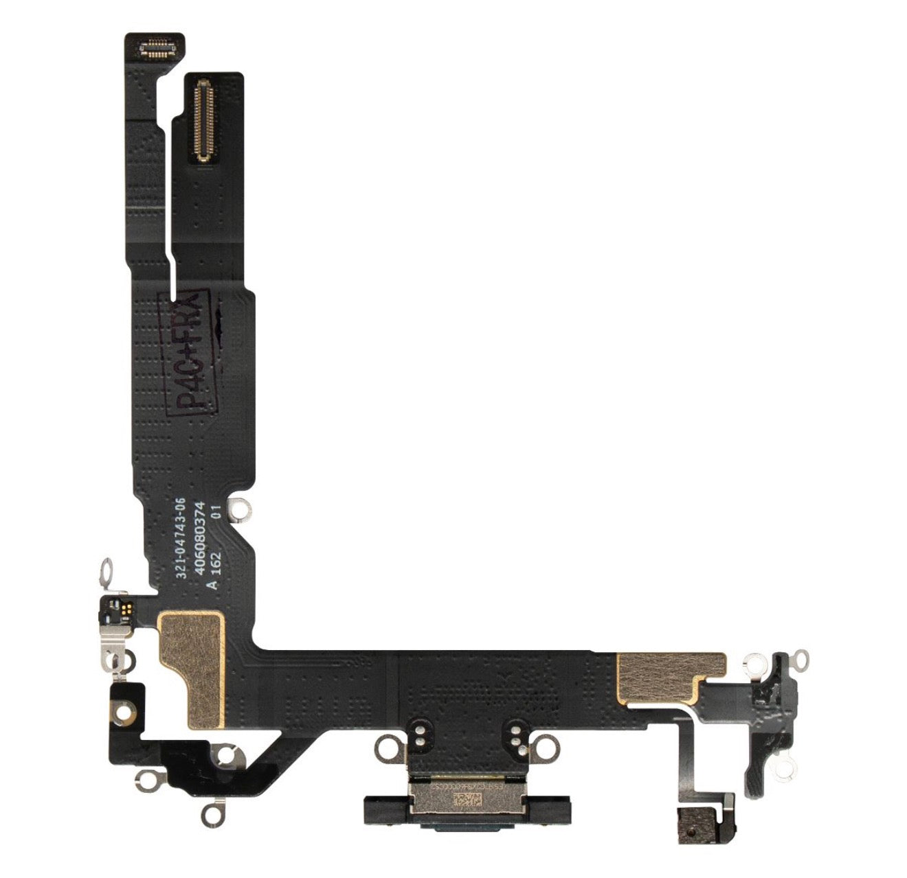iPhone 16 Charging Port Flex Black