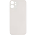 iPhone 12 Mini Back Glass Door without Camera Lens White ( OEM PULL)