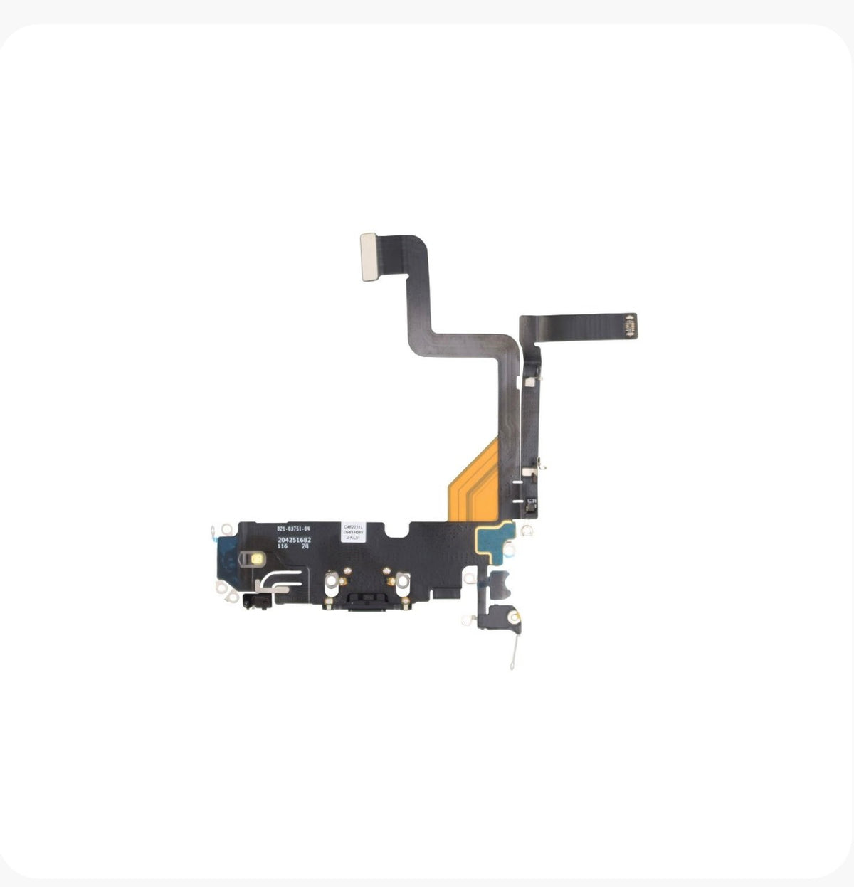iPhone 14 Pro Charging Port Flex Space Black (OEM PULL)