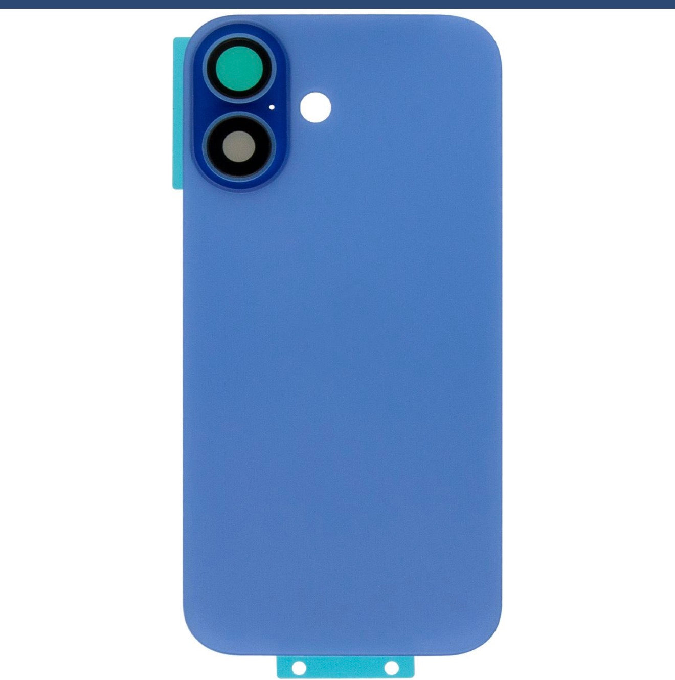 iPhone 16 Back Glass W/Steel Plate & Magnet Teal (OEM PULL)