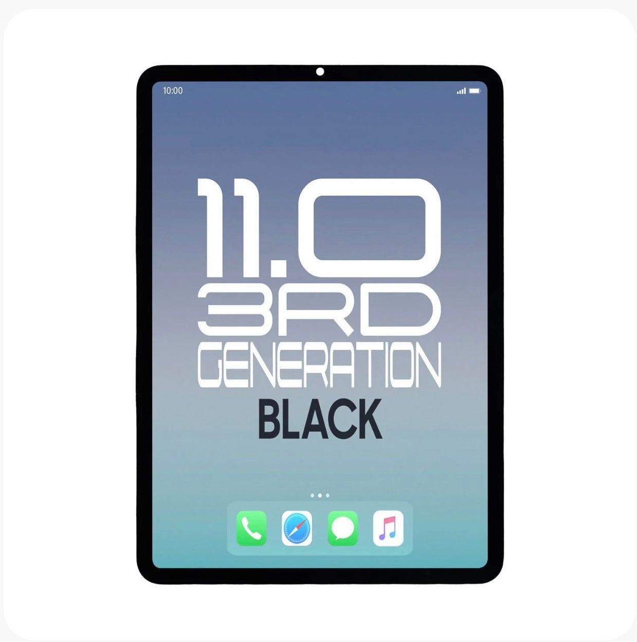 Brilliance Pro iPad Pro 11.0" (3rd Gen 2021/4th Gen 2022) LCD with Touch Black