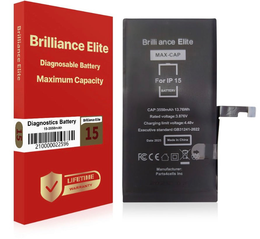 iPhone 15 Diagnosable Battery (3550mAh)