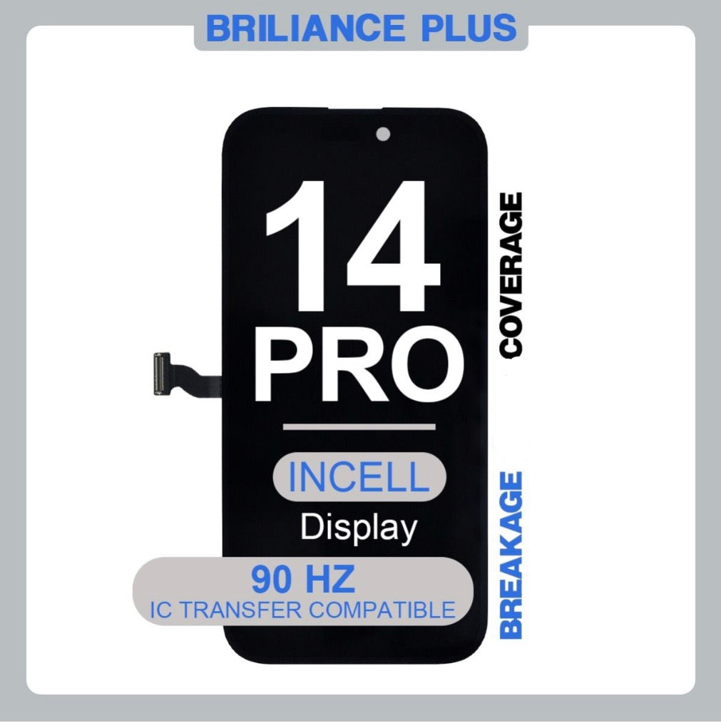 Brilliance Plus iPhone 14 Pro LCD with Touch Incell Black (R-IC) (90 HZ)