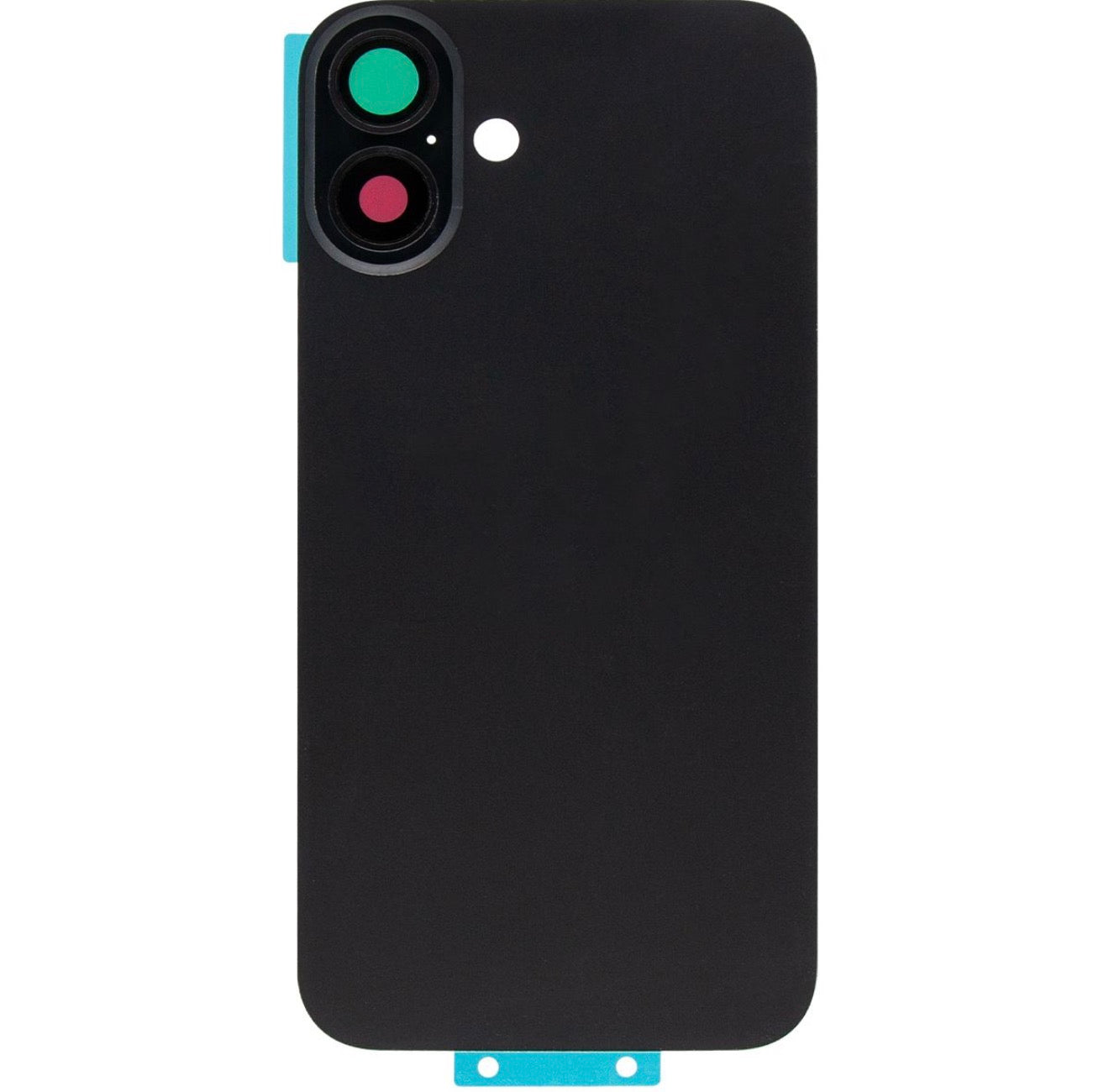 iPhone 16 Back Glass W/Steel Plate & Magnet Black  (OEM PULL)
