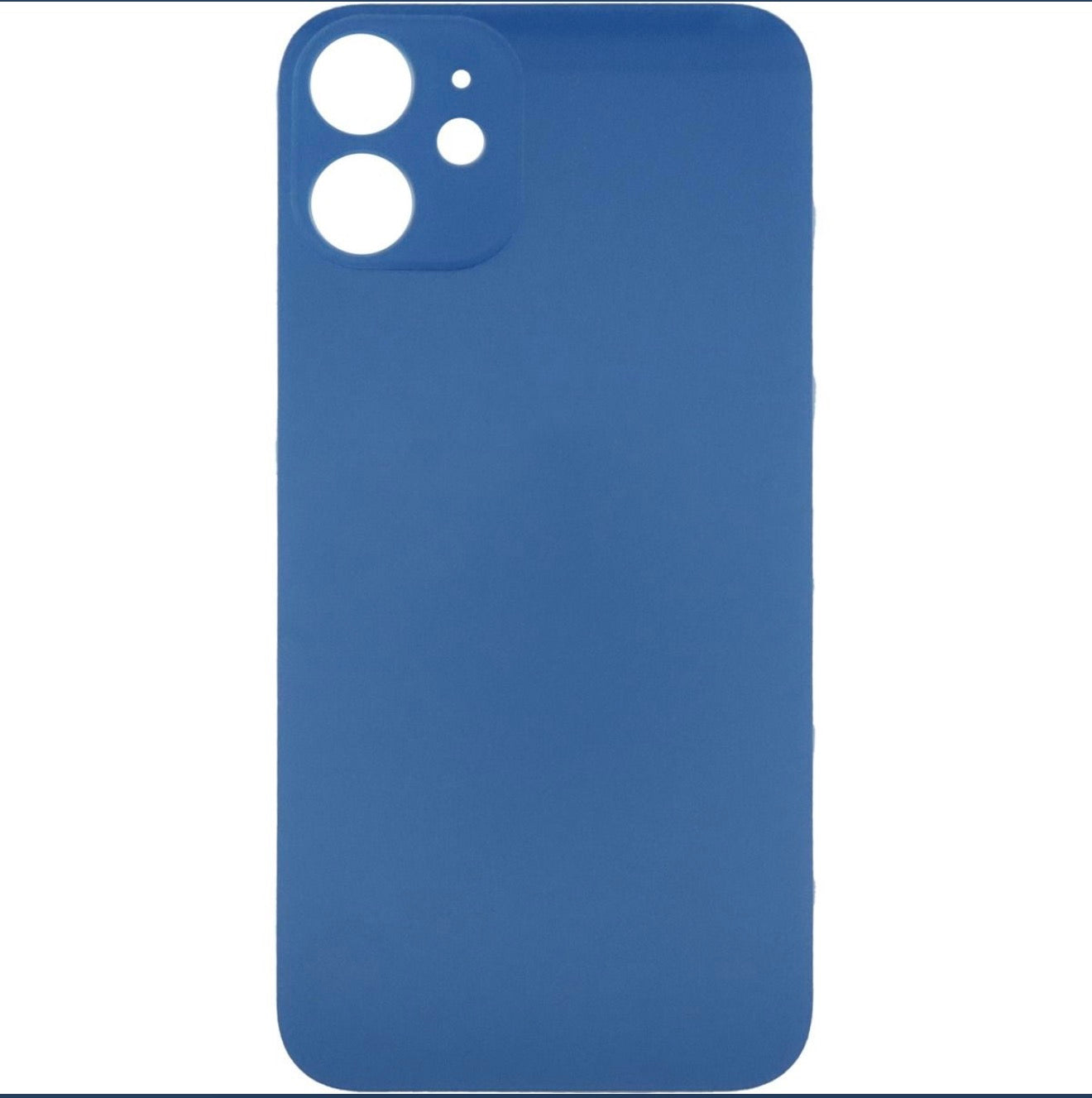 iPhone 12 Mini Back Glass Door without Camera Lens Blue ( OEM PULL)
