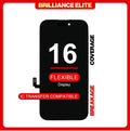 Brilliance Elite iPhone 16 LCD With Touch Black Soft OLED (R-IC)