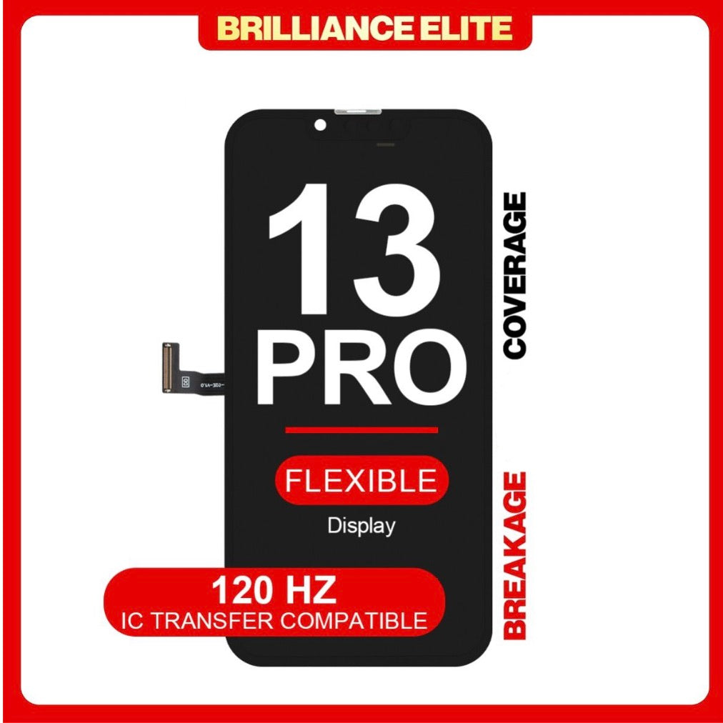 Brilliance Elite iPhone 13 Pro LCD With Touch Black Soft OLED (120 HZ)
