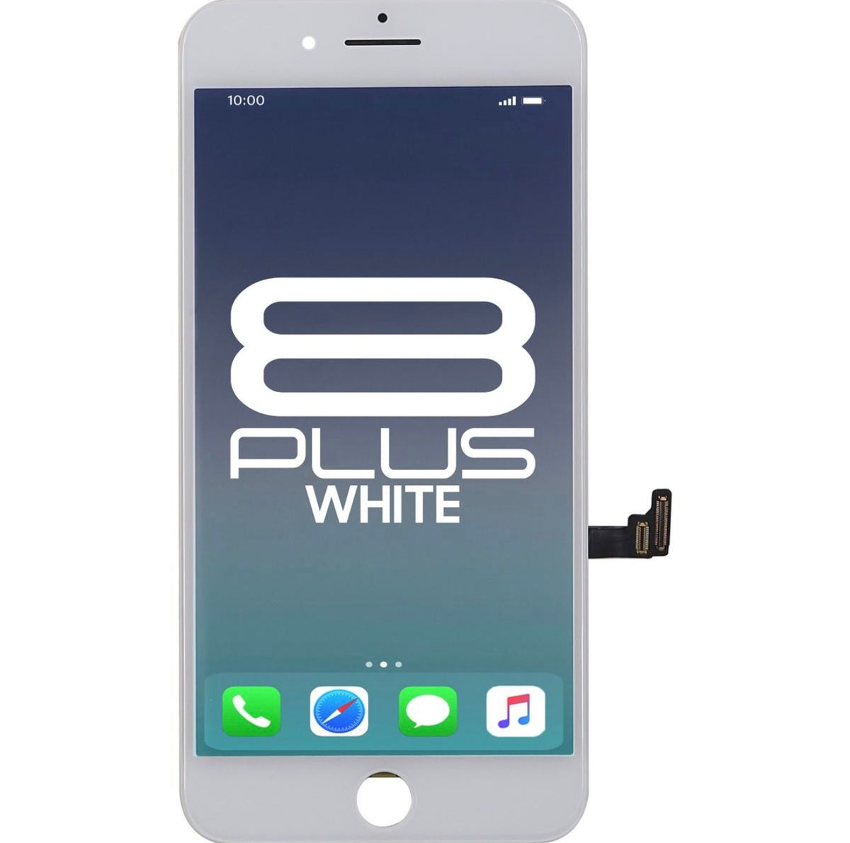 Brilliance iPhone 8 Plus LCD with White