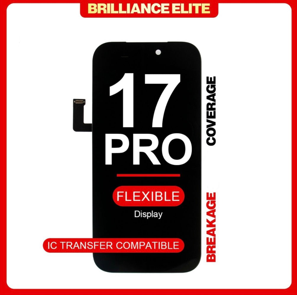 Brilliance Elite iPhone 17 Pro LCD With Touch Black Soft OLED