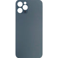 iPhone 12 Pro Back Glass Door without Camera Lens Blue (OEM PULL)
