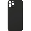iPhone 11 Pro Back Glass without Camera Lens Black (OEM PULL)