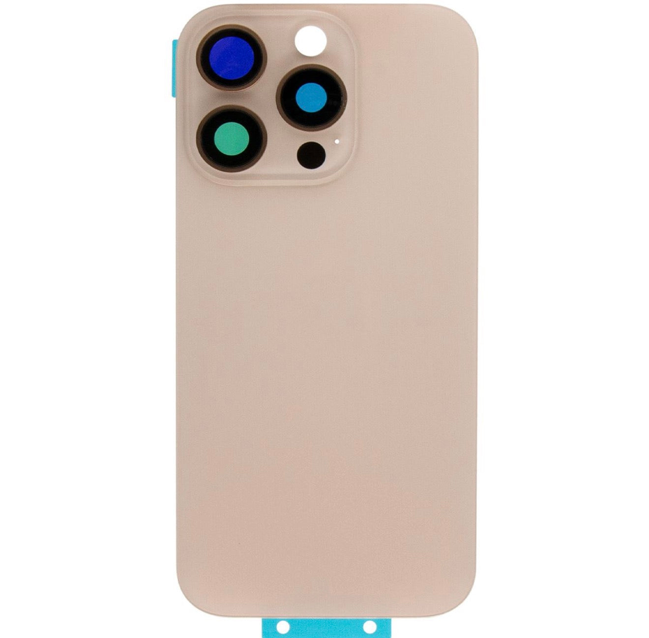 iPhone 16 Pro Back Glass W/Steel Plate & Magnet Desert Titanium (OEM PULL)