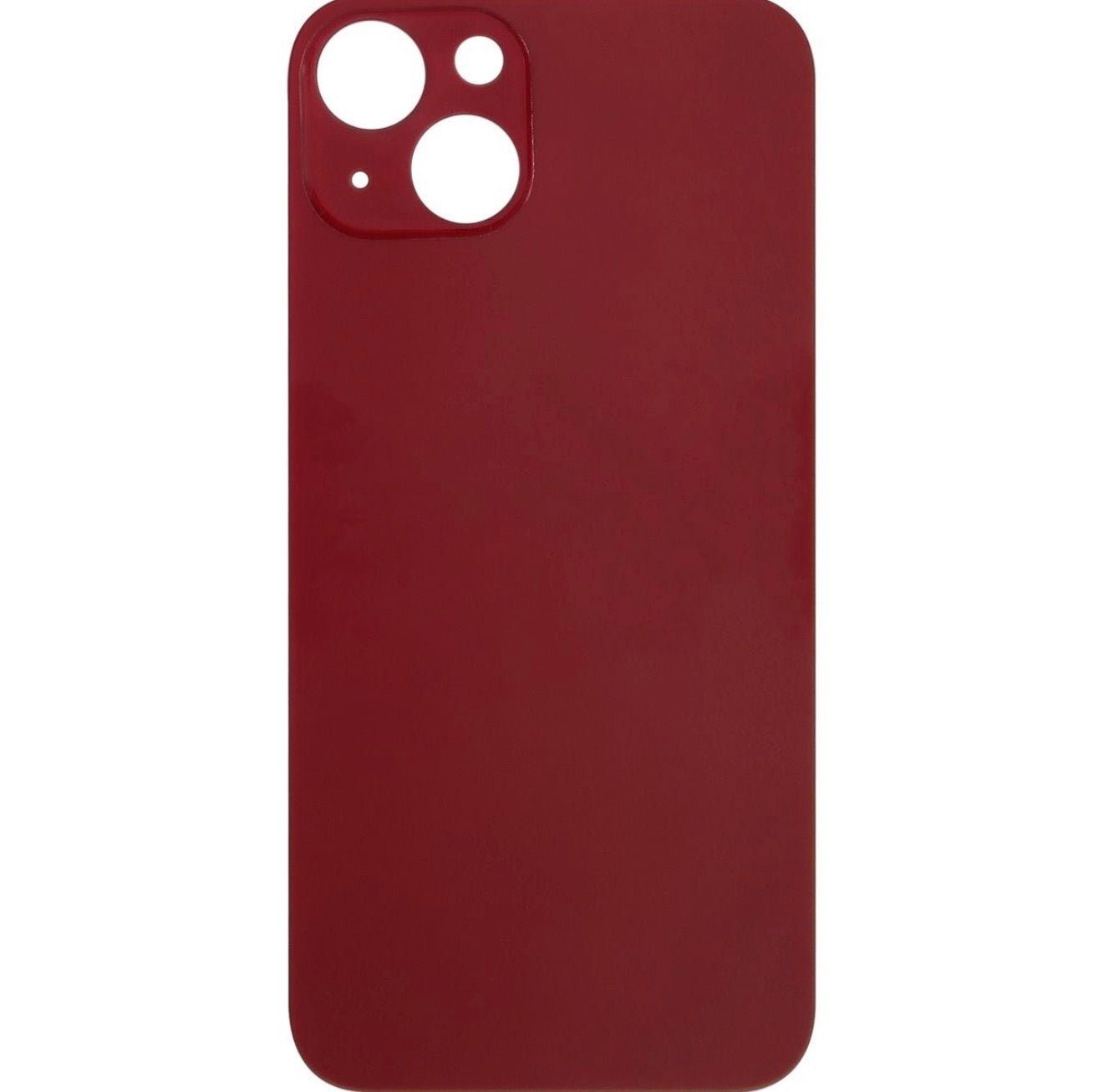 iPhone 13 Back Glass Door without Camera Lens Red ( OEM PULL)