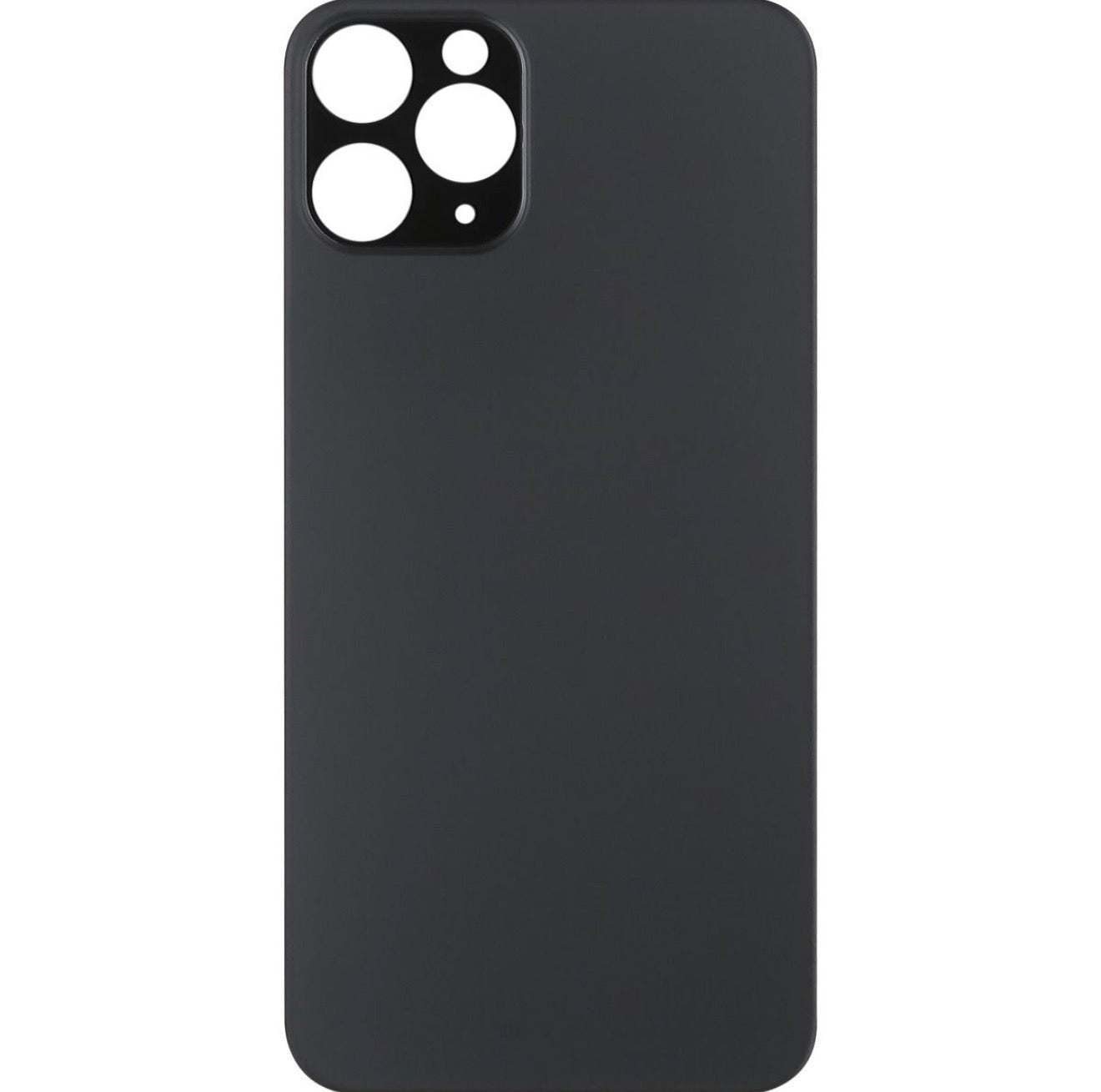 iPhone 11 Pro Max Back Glass without Lens Black (OEM PULL)