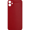 iPhone 11 Back Glass without Camera Lens Red (OEM PULL)