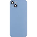 iPhone 14 Plus Back Glass W/Steel Plate Blue (OEM PULL)