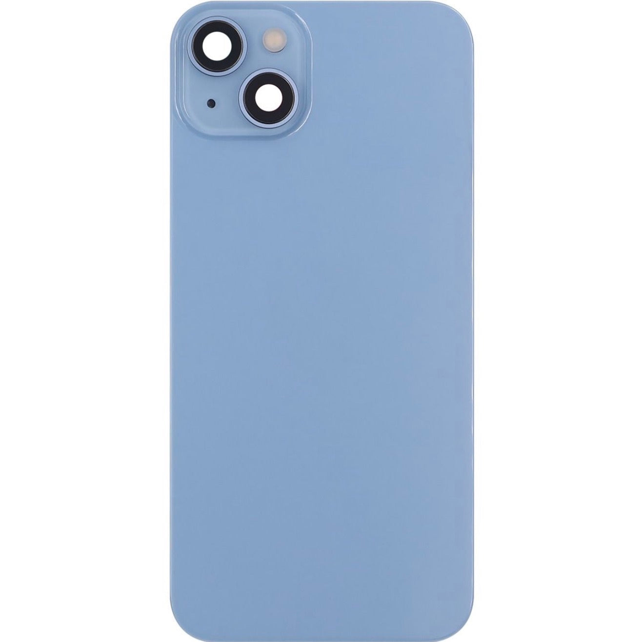 iPhone 14 Plus Back Glass W/Steel Plate Blue (OEM PULL)