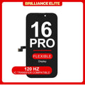Brilliance Elite iPhone 16 Pro LCD With Touch Black Soft Oled Display (120 HZ)