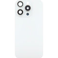 iPhone 15 Pro Max Back Glass W/Steel Plate White Titanium (OEM PULL)