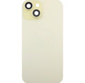 iPhone 15 Plus Back Glass W/Steel Plate Yellow (OEM PULL)