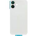 iPhone 16 Plus Back Glass W/Steel Plate & Magnet White (OEM PULL)
