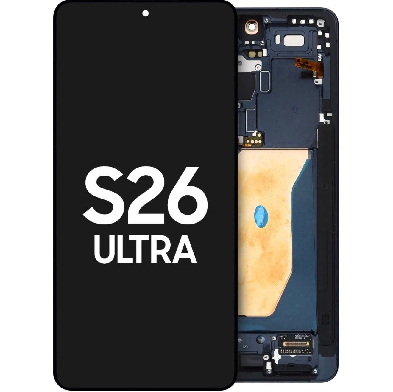 Samsung S26 Ultra LCD with Touch + Frame Black (Refurbished OLED)
