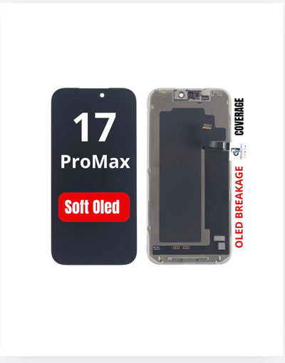 iPhone 17 Pro Max LCD With Touch Black Soft OLED