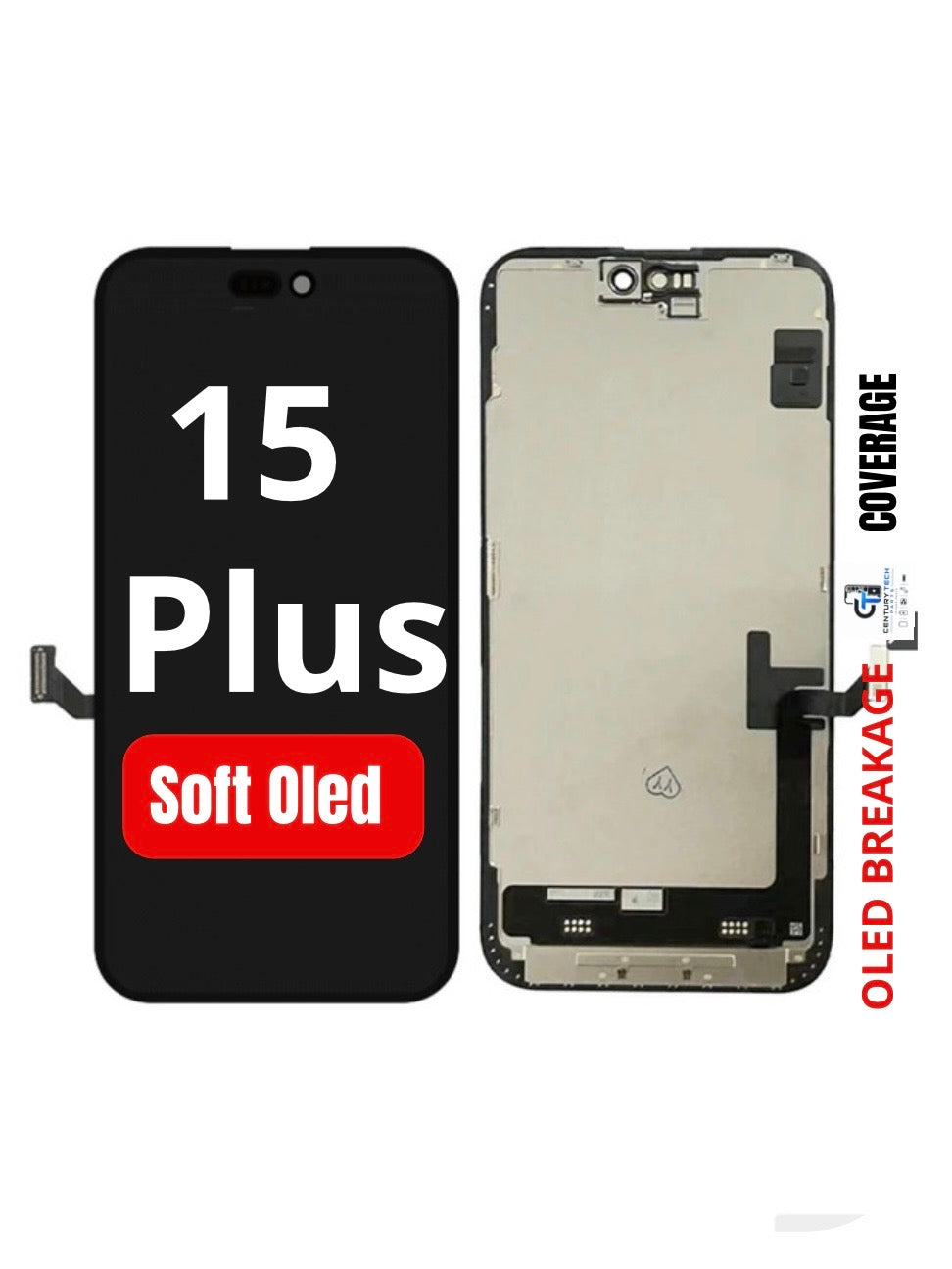 Brilliance Elite iPhone 15 Plus LCD With Touch Black Soft OLED